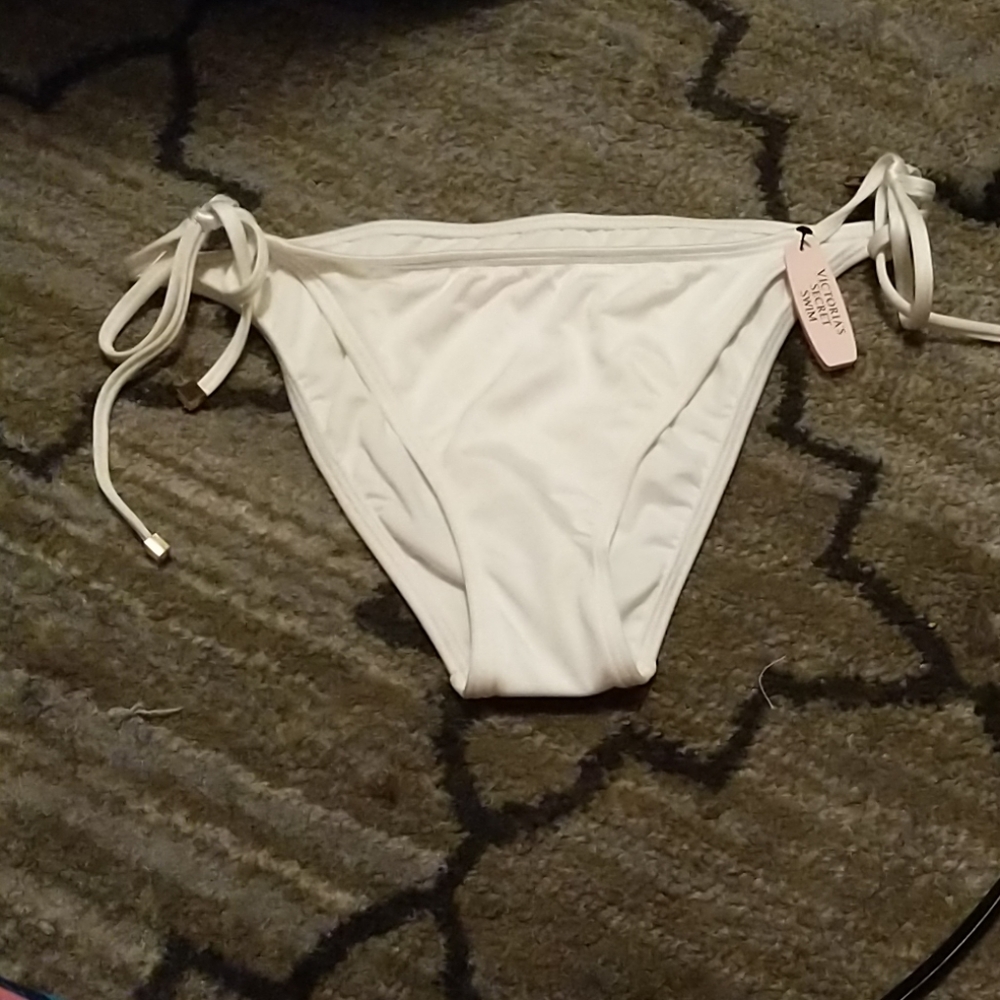 NWT Victoria secret swim bikini bottoms large